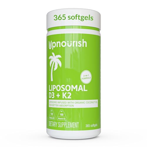 UpNourish Liposomal D3 K2