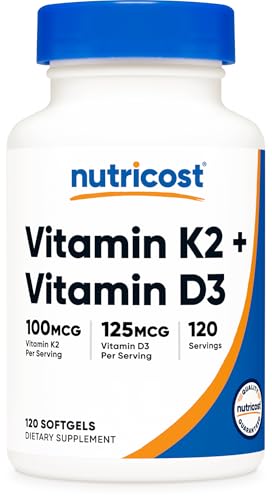 Nutricost Vitamin D3 K2