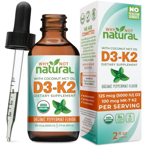 Why Not Natural D3 K2 Drops