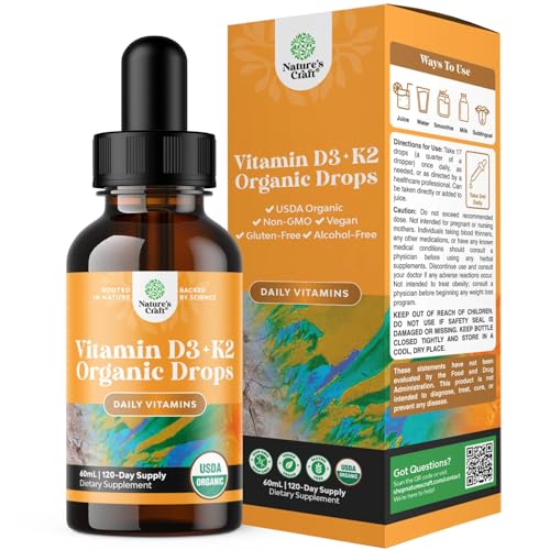 Natures Craft D3 K2 Drops